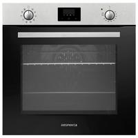EINBAUBACKOFEN Schwarz B: 59,4cm - Schwarz, Trend, Glas/Metall (59,4/59,5/52,1cm) - Respekta