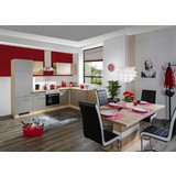 Eckküche Riva 280x170 Eiche/Champagner - Eichefarben, MODERN, Holzwerkstoff (280/170cm) - MID.YOU