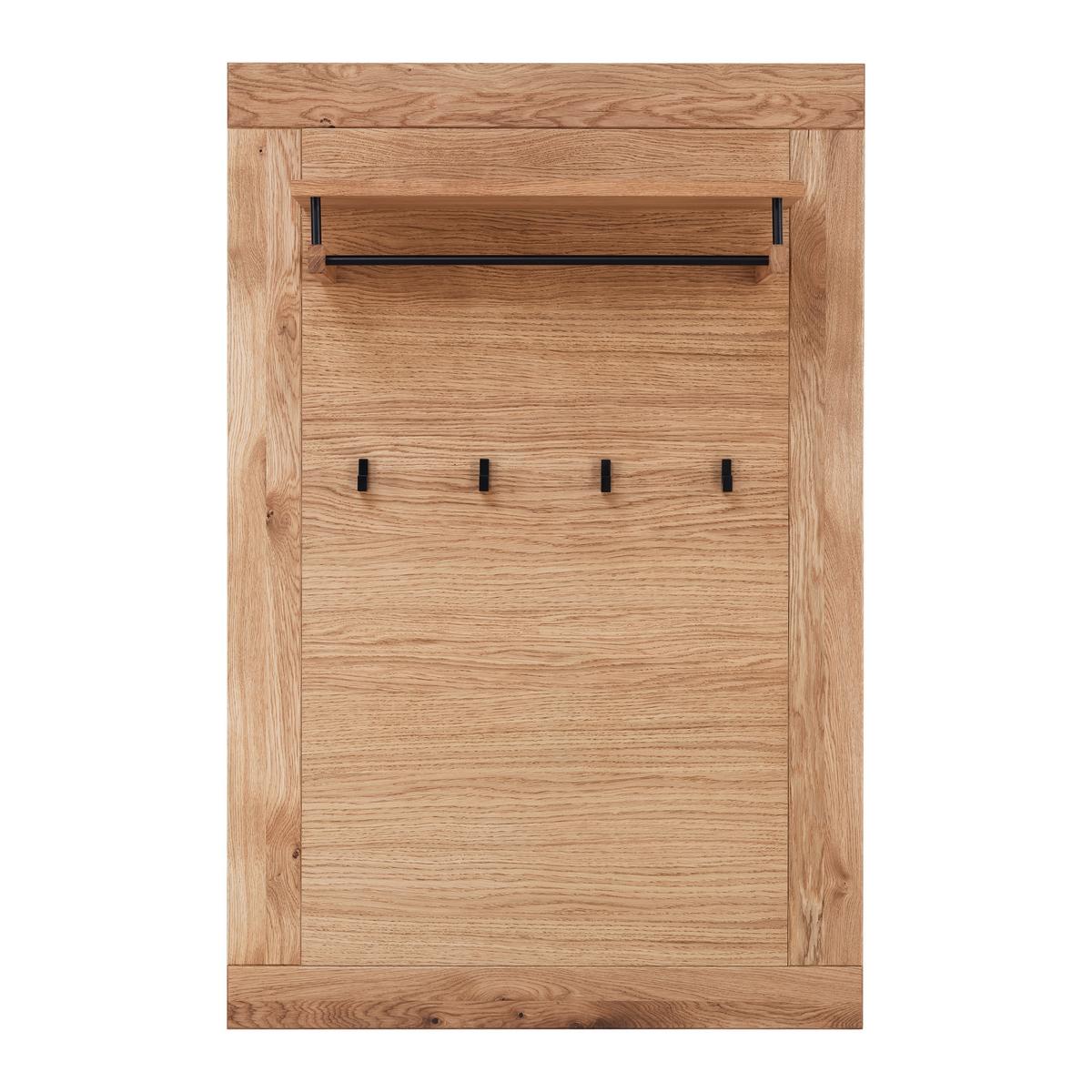 Šatní panel LOLA dub masiv - divoký dub, Lifestyle, dřevo (80/120/30cm) - ecoTree