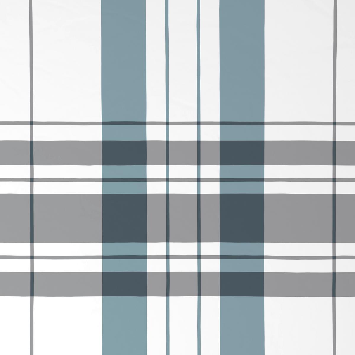 Bettwäsche Stockholm - Blau/Grau, MODERN, Textil - Luca Bessoni