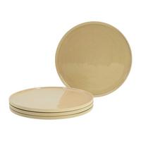 Speisetellerset Futuro Sand Hellbraun L: 28,5 cm - Hellbraun, Basics, Keramik (26/26/2cm) - Creatable