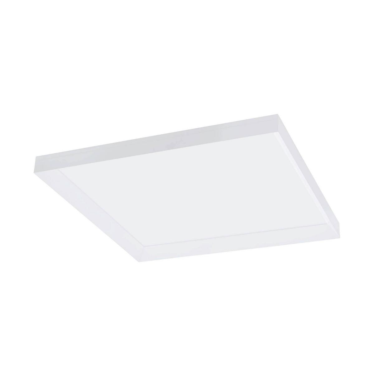 LED-Deckenleuchte 39465_escondida - Weiß, KONVENTIONELL, Kunststoff/Metall (60/60/4,5cm) - Eglo