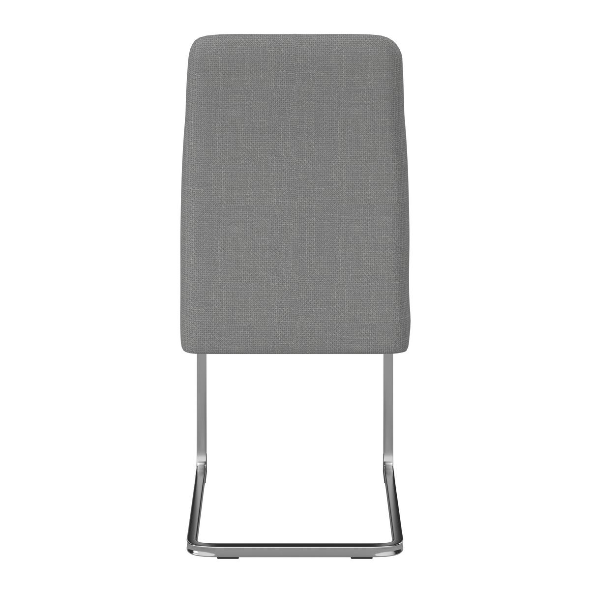 . . - šedá/barvy niklu, Moderní, kov/textil (43/99/60cm) - Bessagi Home