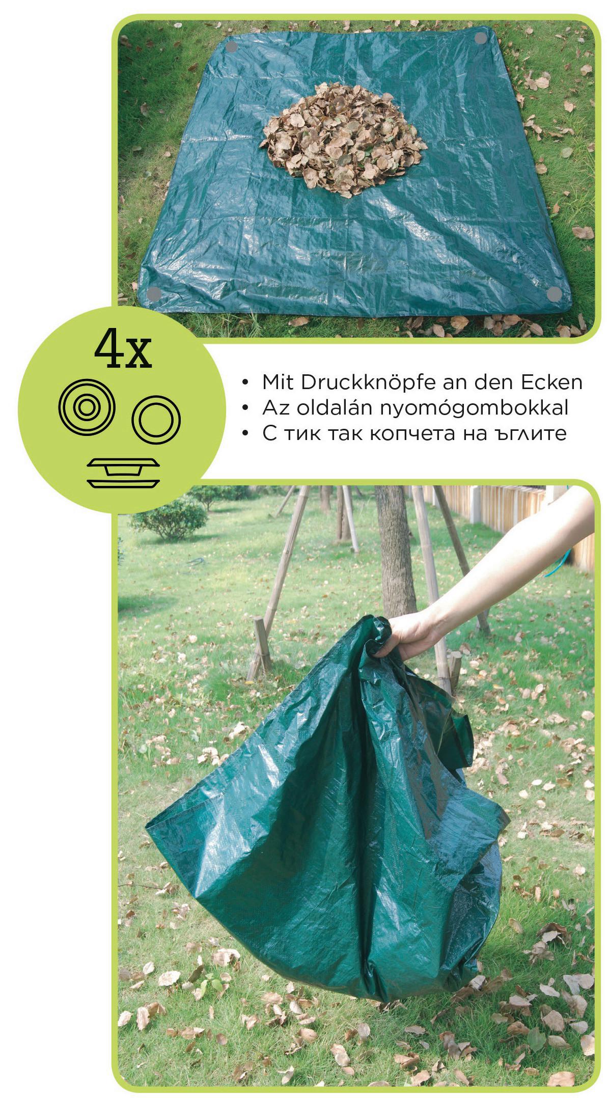 Arbeits- Und Pflanzenplane Homezone Lorry 150x120 Cm - Grün, Basics, Metall (150/120cm) - Homezone