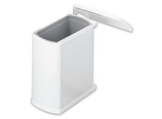 Abfallsammler Haus-/ Küchentechnik - Weiß, Basics, Kunststoff/Metall (38,9/41,2/20,3cm) - HKT Abfallsammler Haus-/ Küchentechnik - Weiß, Basics, Kunststoff/Metall (38,9/41,2/20,3cm) - HKT