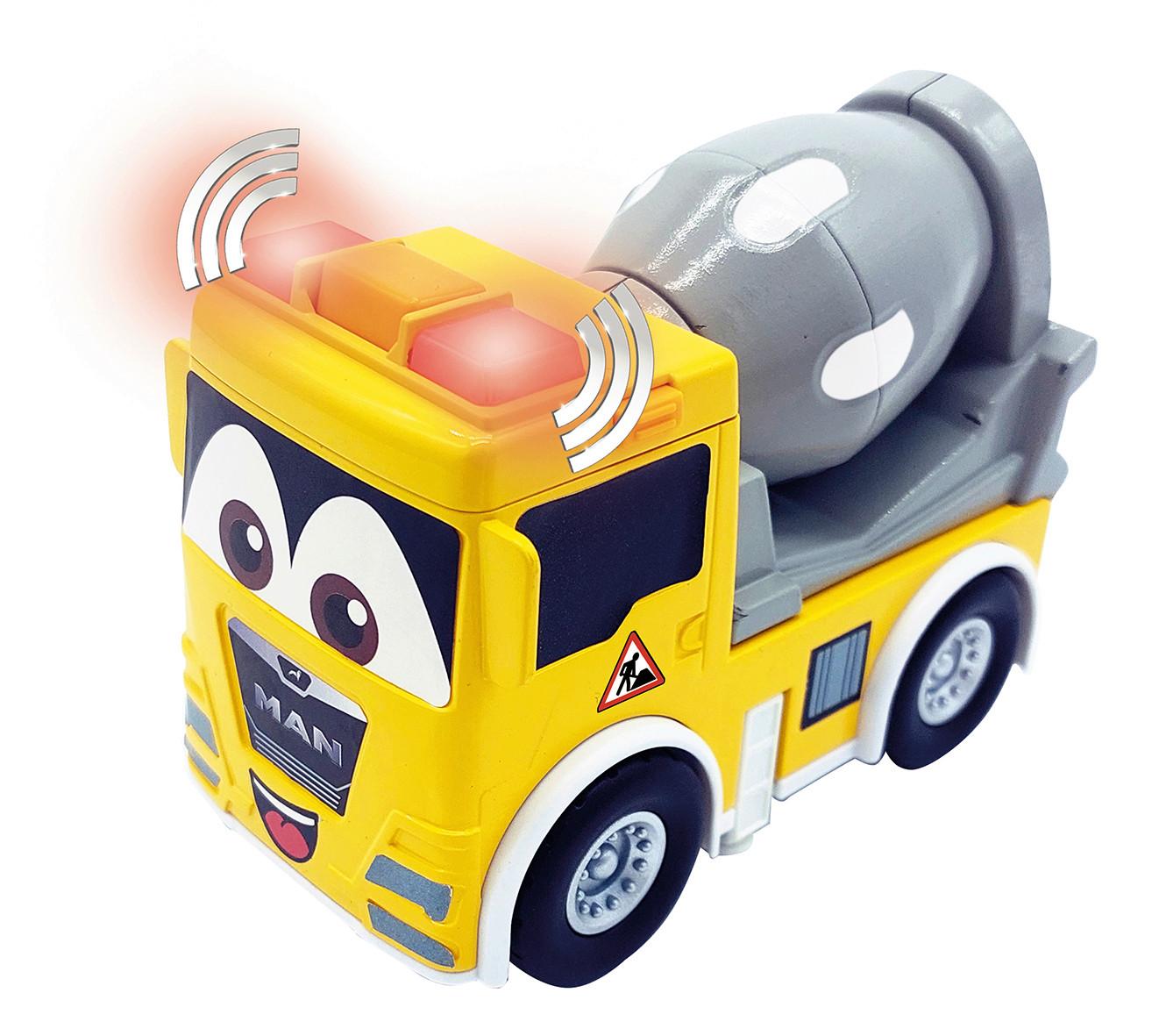 Spielzeug-betonmischer Timmy - Gelb, Basics, Kunststoff (13/10/6cm)