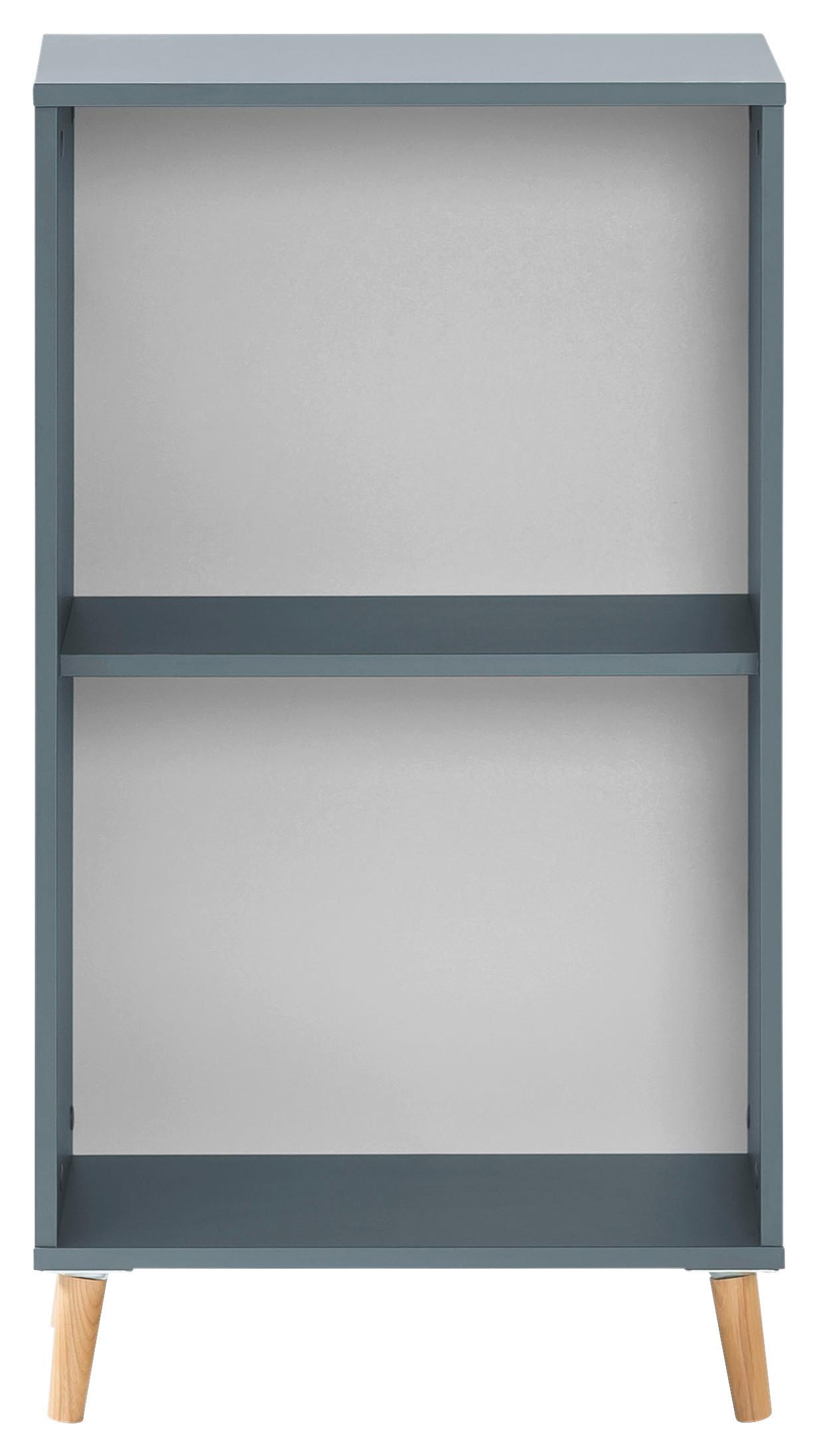 Aktenregal Serie 500 Blau B: 50,95 cm - Blau, MODERN, Holzwerkstoff (50,95/92,6/41cm) - MID.YOU