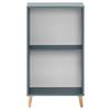Aktenregal Serie 500 Blau B: 50,95 cm - Blau, MODERN, Holzwerkstoff (50,95/92,6/41cm) - MID.YOU