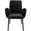 Stuhl Lounge Schwarz - Schwarz/Grau, MODERN, Textil/Metall (59,5/88,5/60,5cm) - Ombra Stuhl Lounge Schwarz - Schwarz/Grau, MODERN, Textil/Metall (59,5/88,5/60,5cm) - Ombra