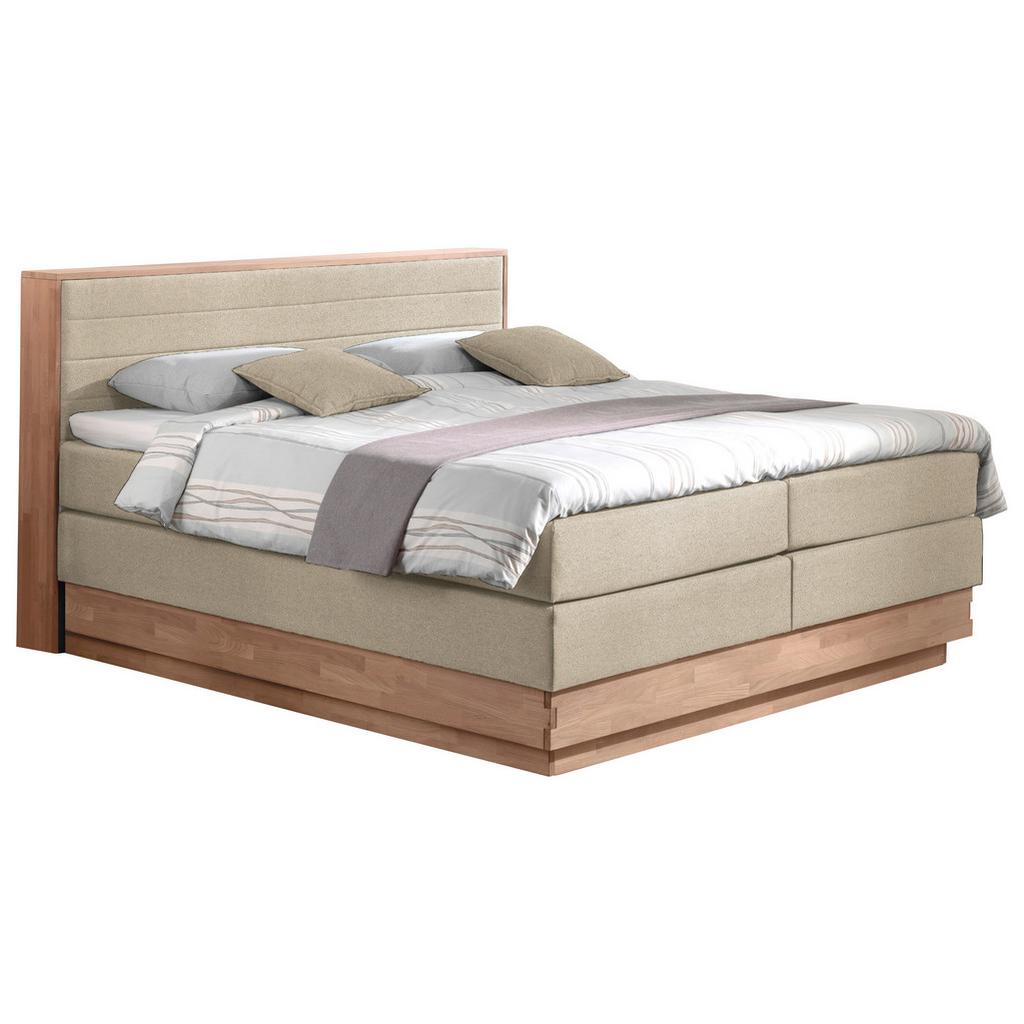 Boxspringbett H3xh4 mit Topper & Bettkasten 160x200 Moneta
