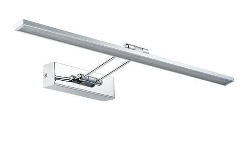 Bilderleuchte 99890 Chromfarben, Warmweiß - Chromfarben, Basics, Metall (58,5/4,6/4,6cm) - Paulmann