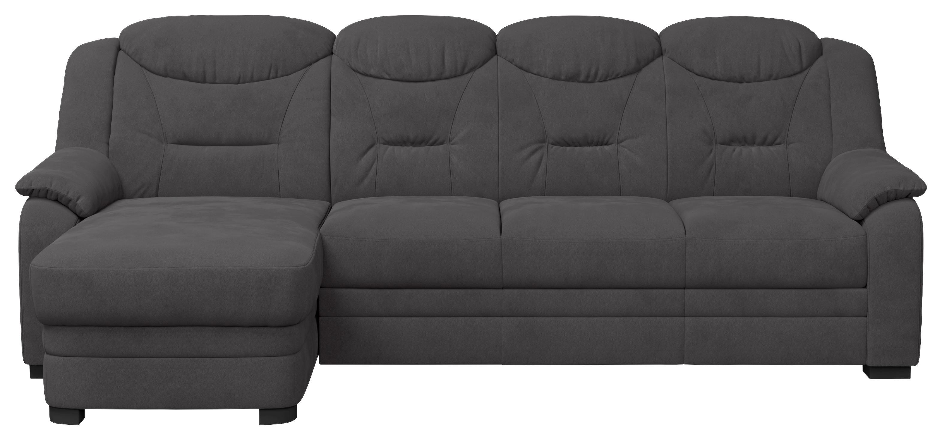 Ecksofa Marcus - Anthrazit, Basics, Textil (162/257cm) - MID.YOU
