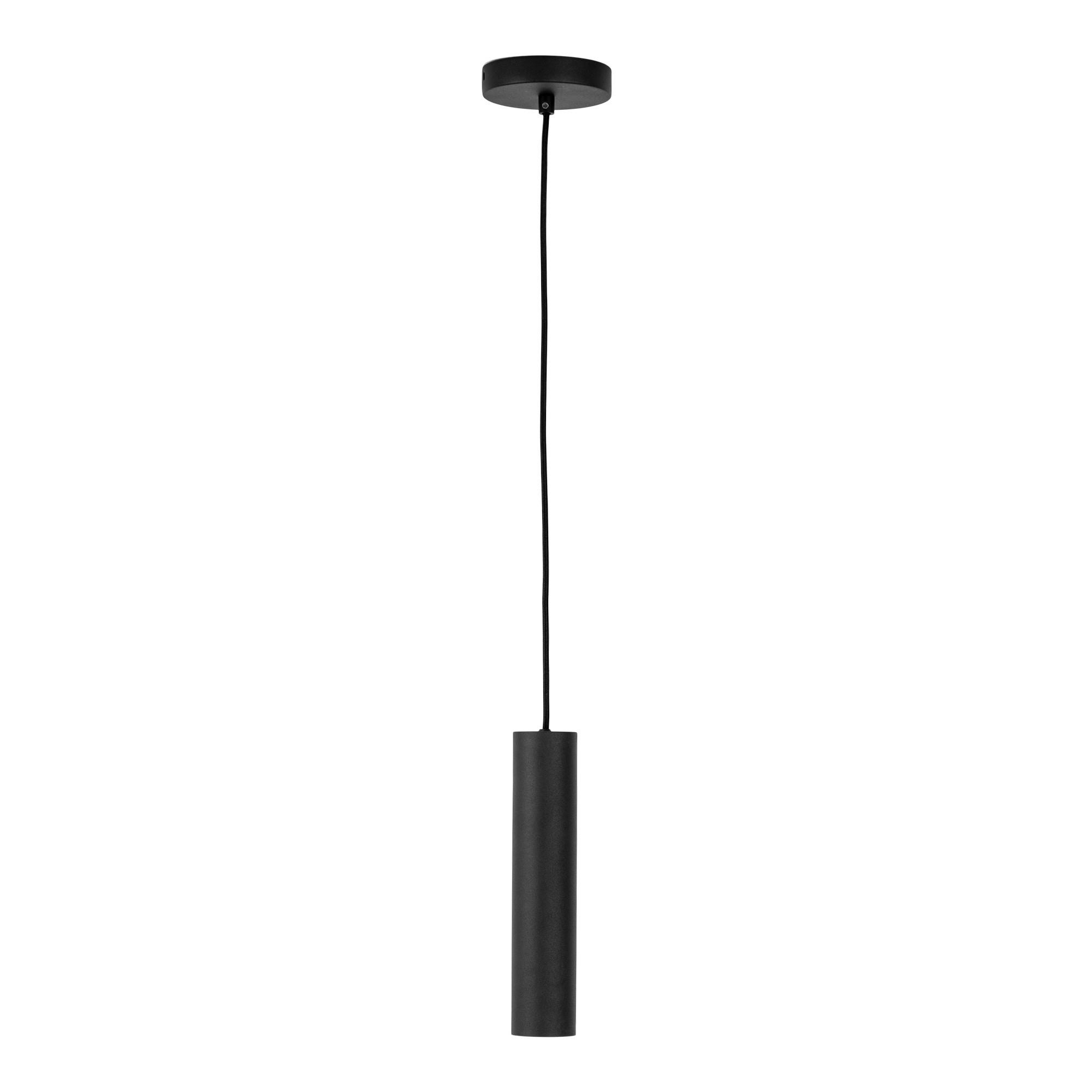 Pendelleuchte Paris Pendant - Schwarz, Basics, Metall (6/28cm)