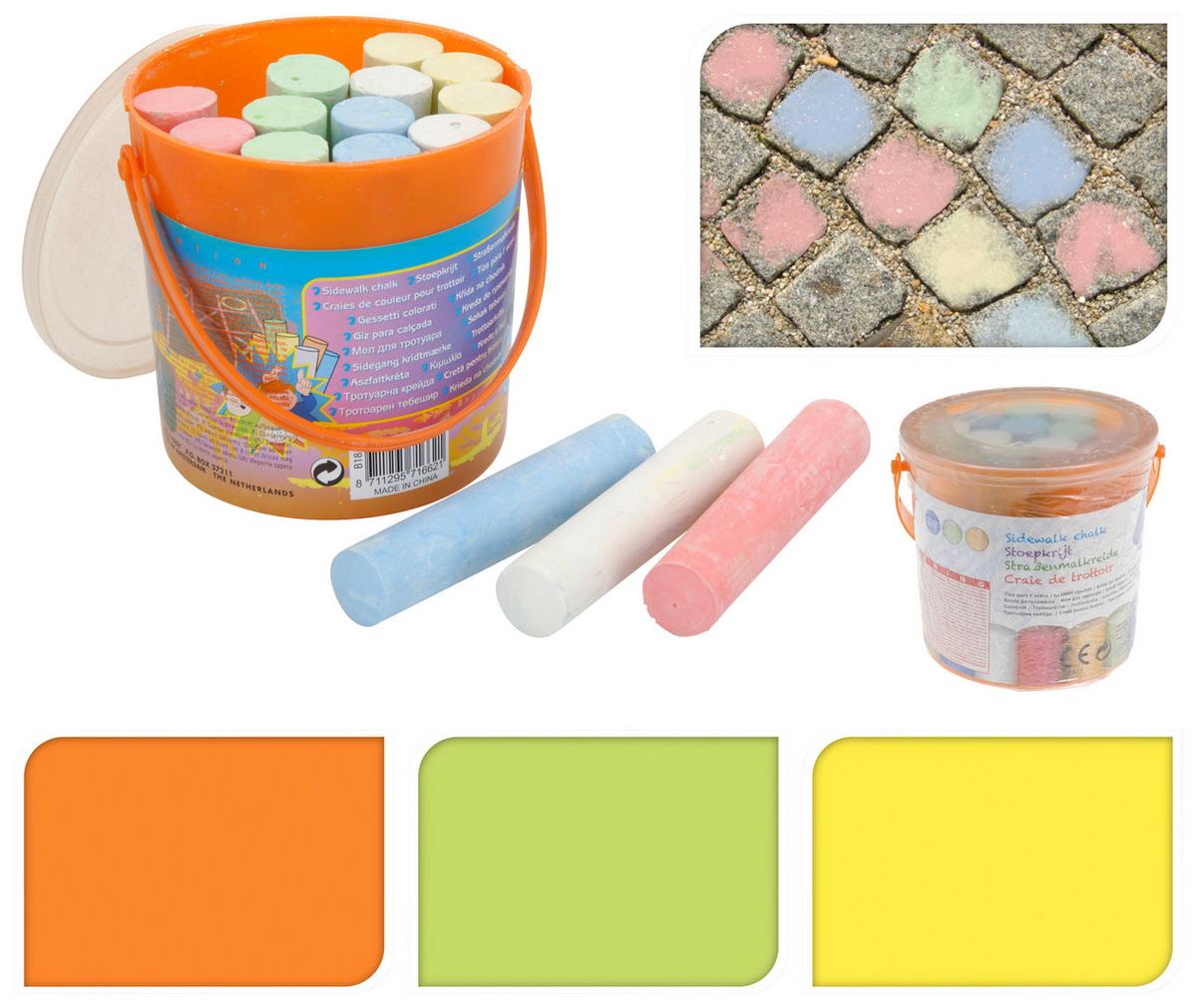 Aszfaltkréta Jumbo - természetes anyagok (11/11/11cm)