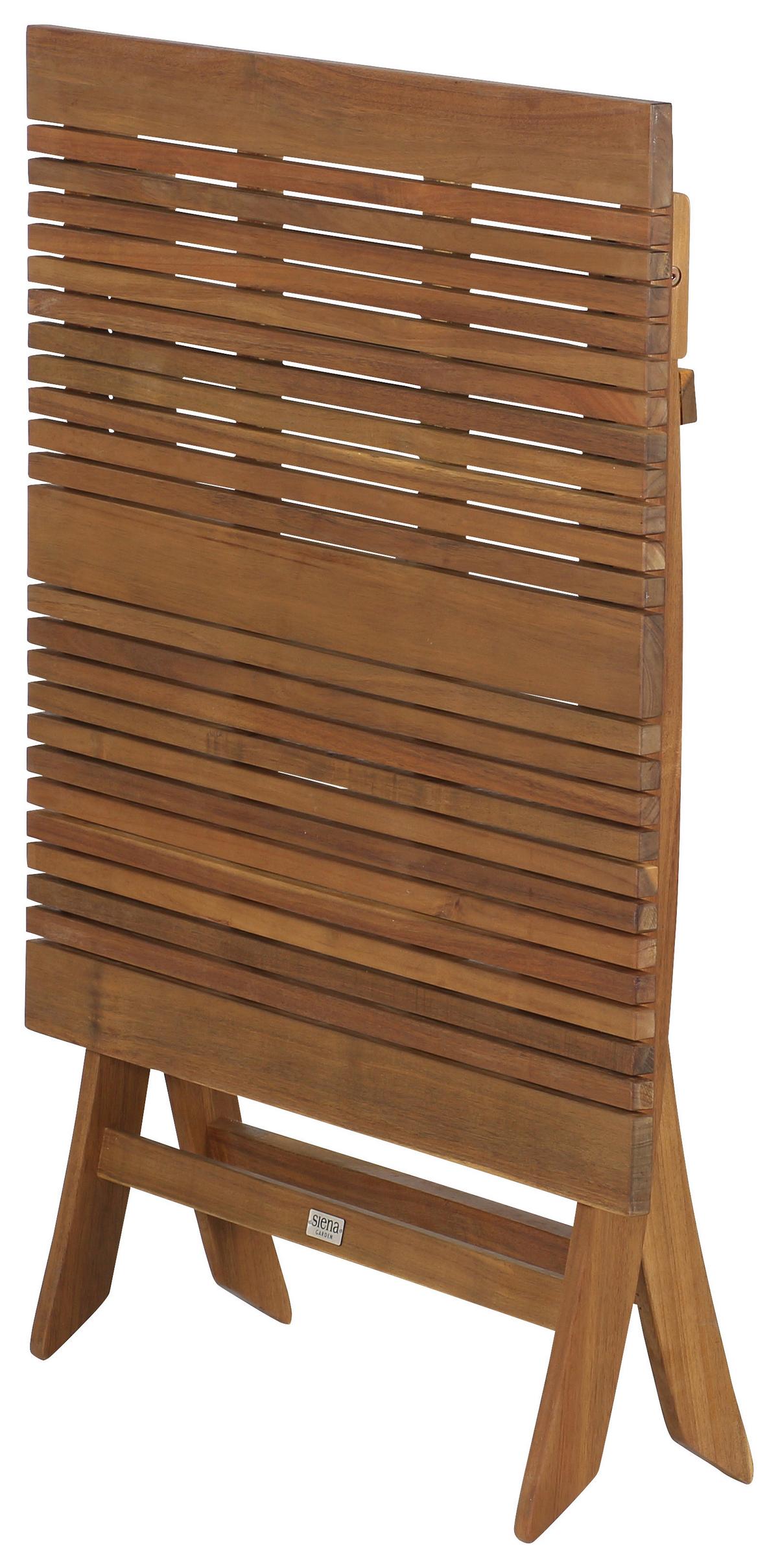 Balkonmöbel Set Falun Echtholz Akazie - Akaziefarben, KONVENTIONELL, Holz - Siena Garden