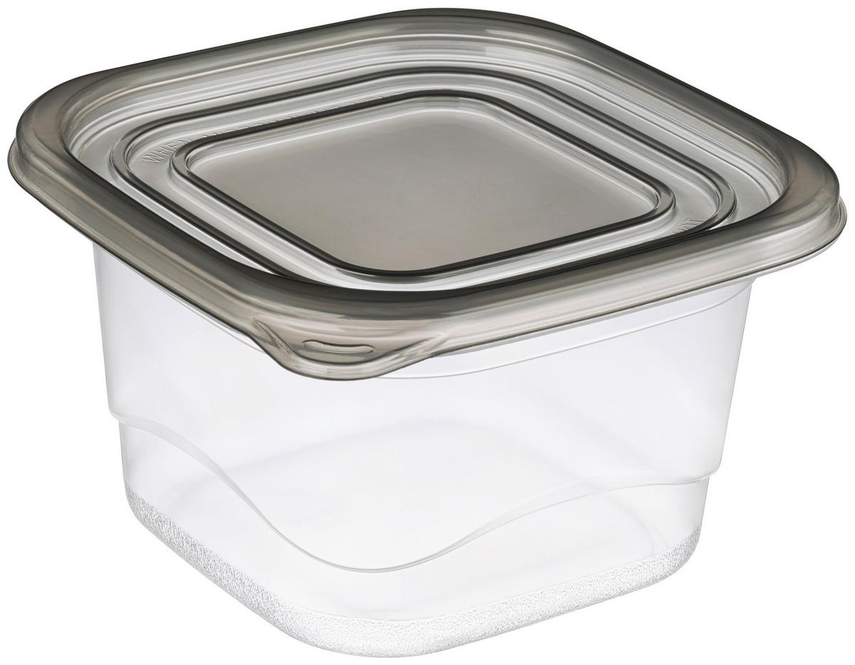 VORRATSDOSENSET MATTEO - Klar/Transparent, Basics, Kunststoff - Ondega