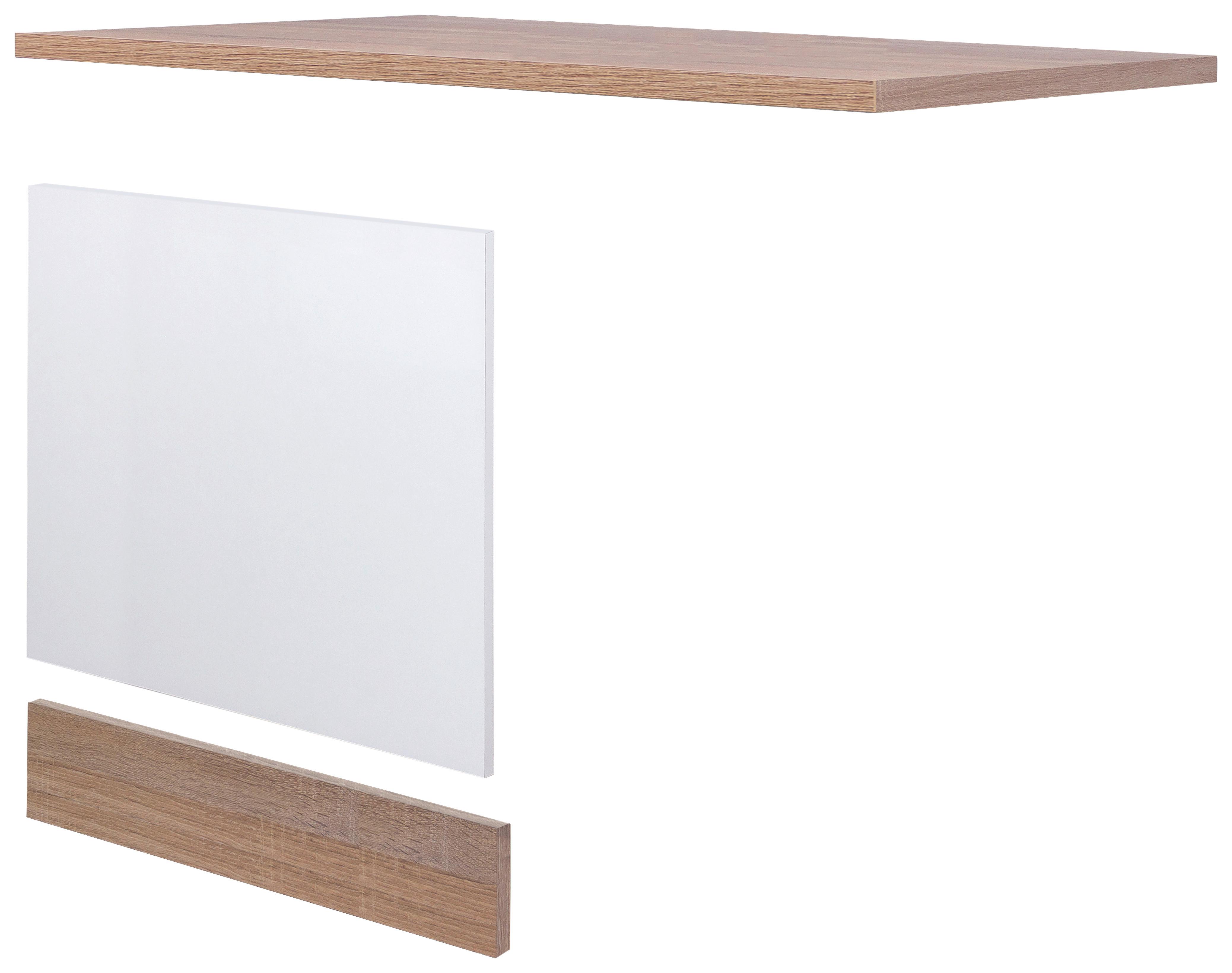 DVIERKA NA VST. UMÝVAČKU RIAD SAMOA  GSP-PAKET TI 60 - biela/dub sonoma, Konventionell, kompozitné drevo (110/85/60cm)