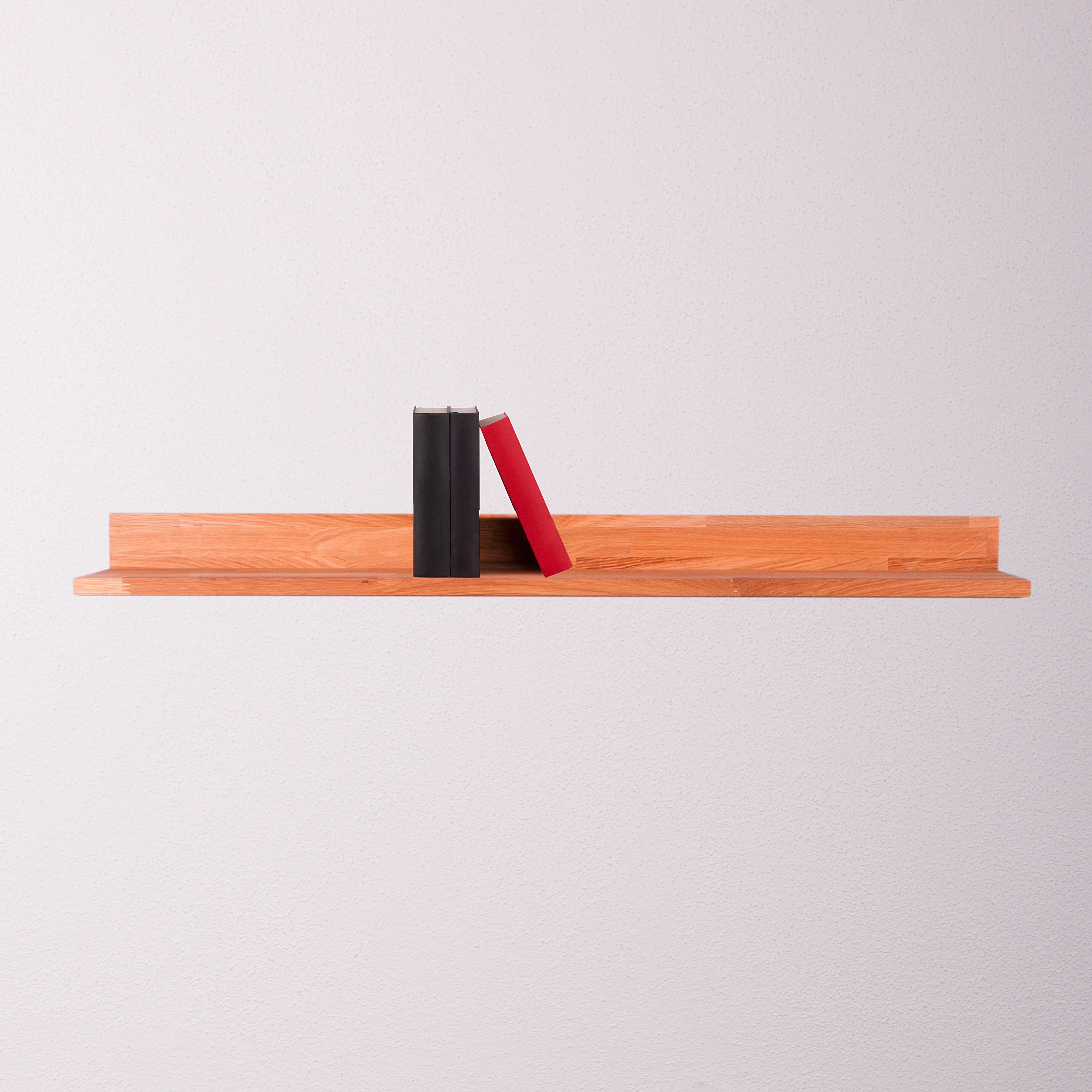 Wandboard Kalle B: 100 Cm Echtholz Eiche - Eichefarben, Basics, Holz (100/8/20cm)