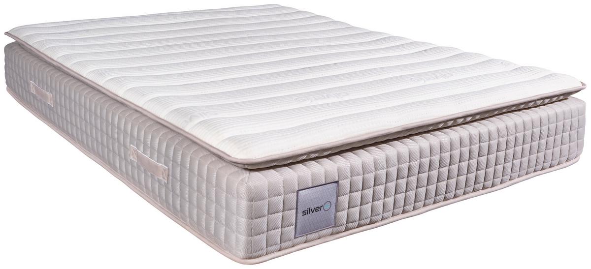 Taschenfederkernmatratze 180x200 Cm H4 H: 33 Cm - Weiß, Basics, Textil (180/200cm) - Livetastic