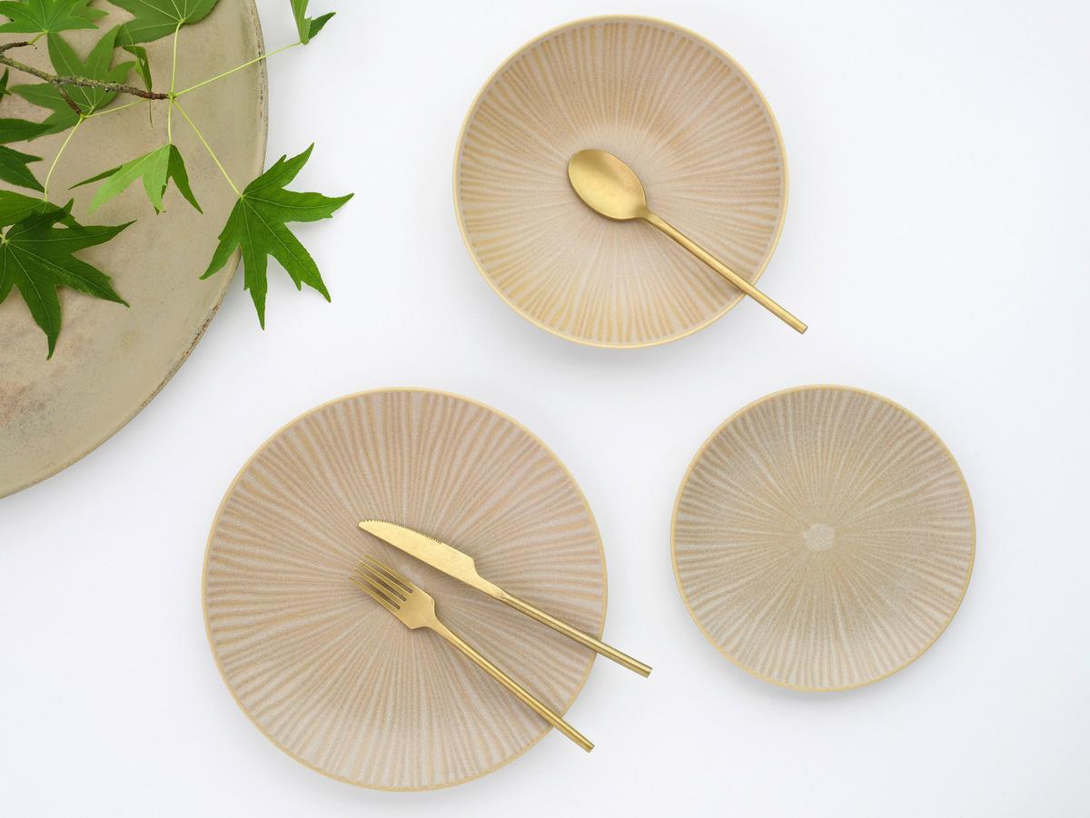 Kombiovaná souprava 12- dílna - pískové barvy, Basics, keramika - Creatable