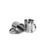 Becherset Ew-Mm-1001 - Silberfarben, Basics, Metall (16,2/11,4/11,3cm) - Echtwerk