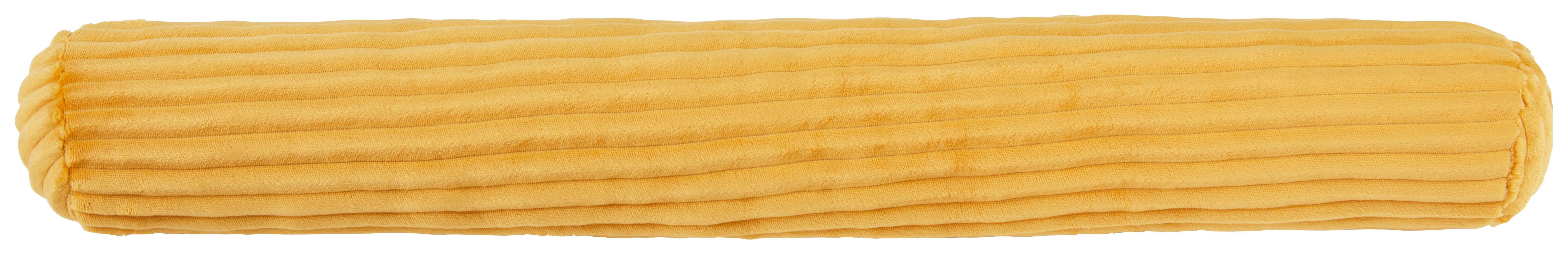 Zugluftstopper Sina - Honig, MODERN, Textil (12/90cm) - Luca Bessoni
