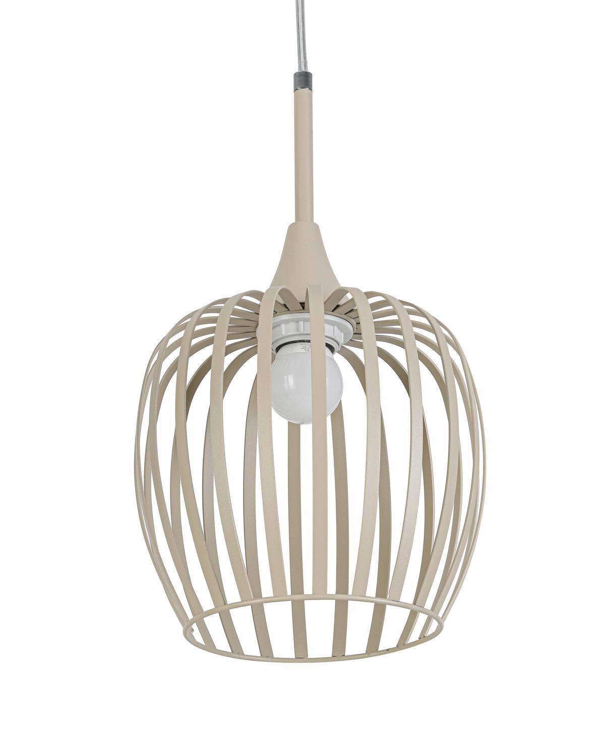 ZÁVESNÉ SVIETIDLO MARTIN - piesková, Modern, kov/plast (90/21/150cm) - Mömax