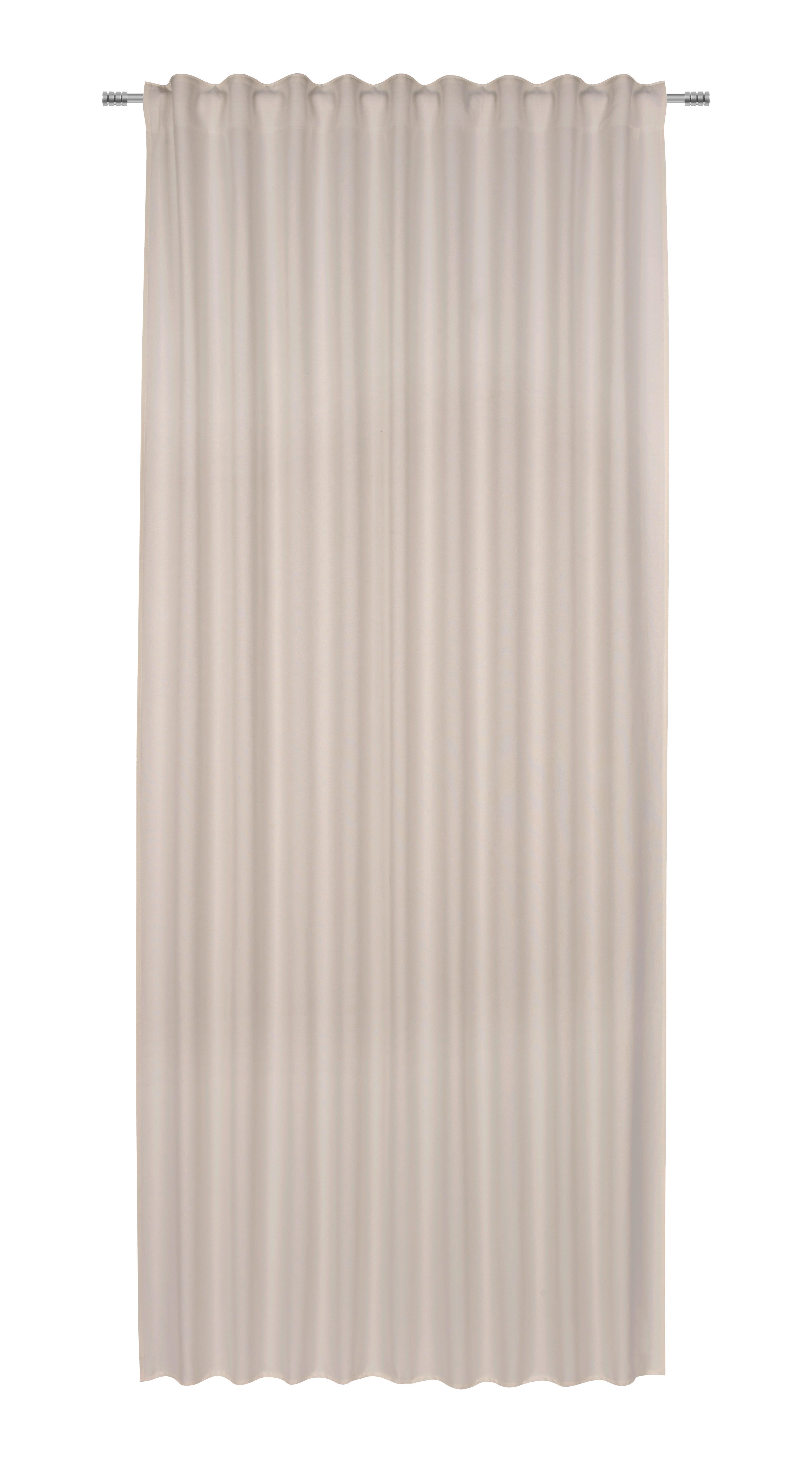 Hotový Záves Ulrich, 135/300cm, Piesková - piesková, Moderný, textil (135/300cm) - Modern Living