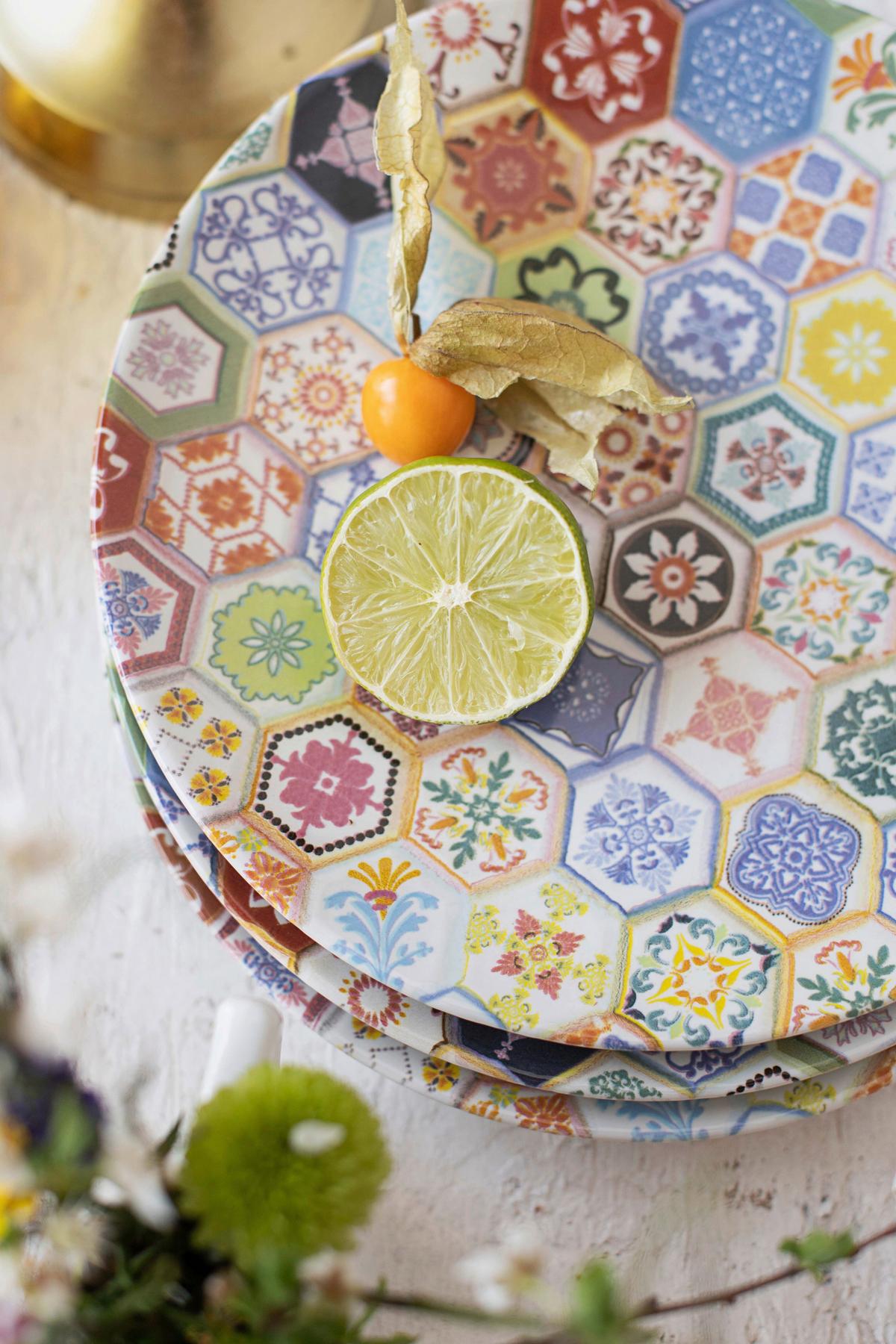 Tafelservice Amarante Multicolor 12-teilig - Multicolor, Basics, Keramik - Mäser