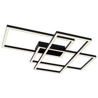 Deckenleuchte Line - Schwarz, Basics, Kunststoff/Metall (68/78/8cm) - MAYTONI