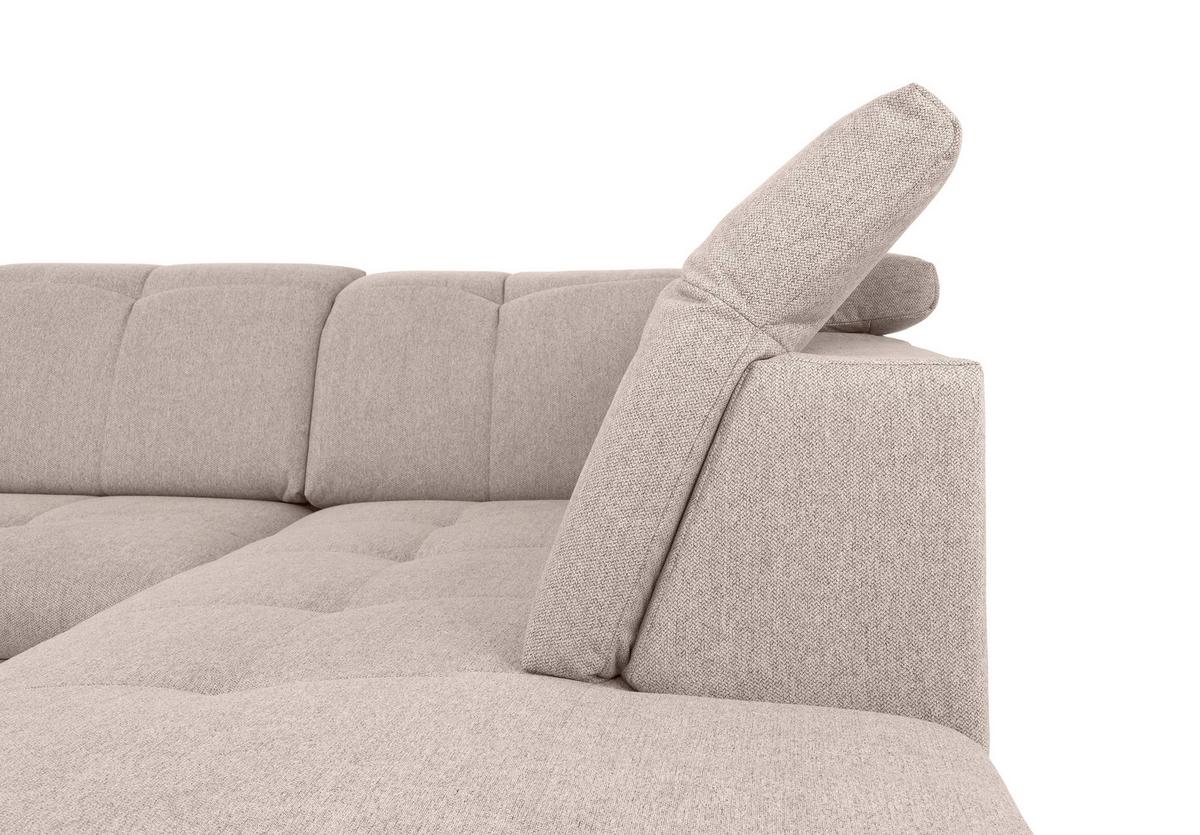 Wohnlandschaft Ramzes Beige U: 173x328x215 cm - Beige/Grau, Design, Textil (173/328/215cm) - MID.YOU