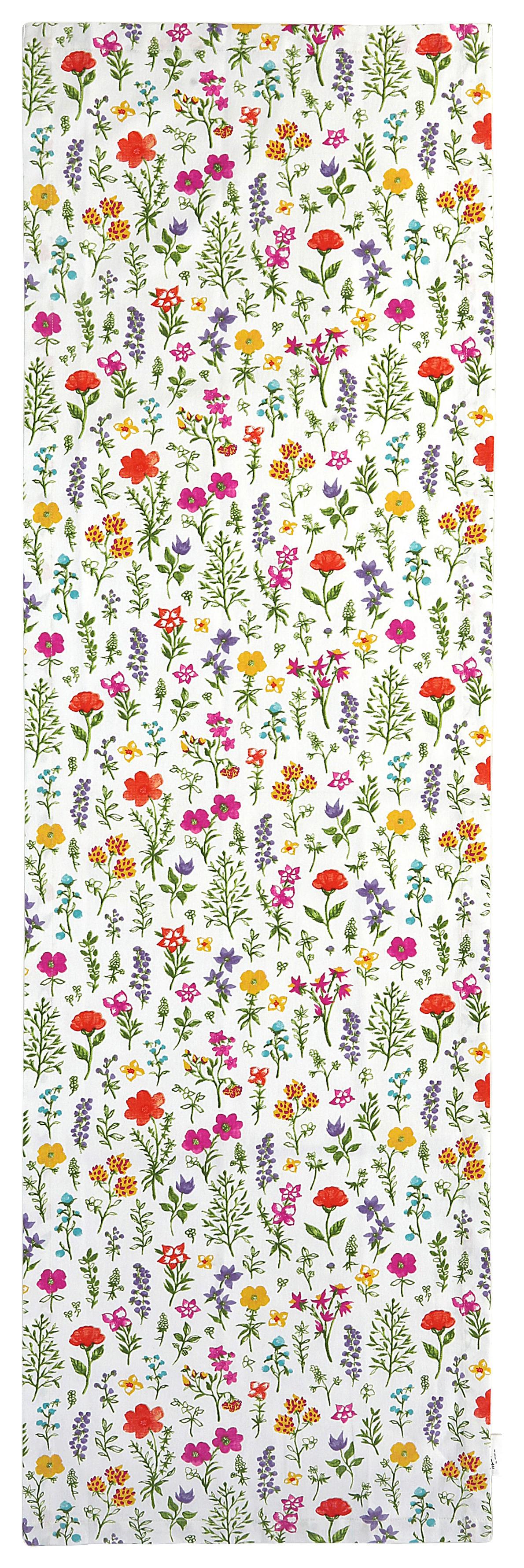 Tischläufer Linessa - Pink/Gelb, MODERN, Textil (40/150cm) - Luca Bessoni