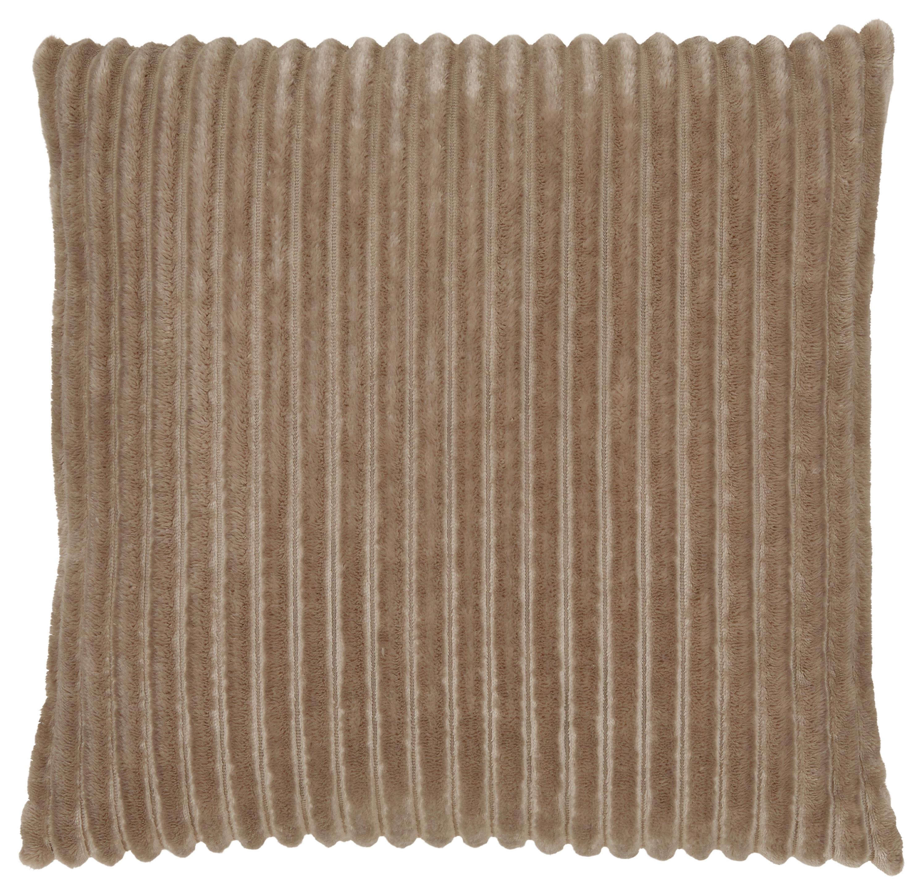 DEKORAČNÝ VANKÚŠ CORDI -TOP- - béžová, Konventionell, textil (45/45cm) - Modern Living