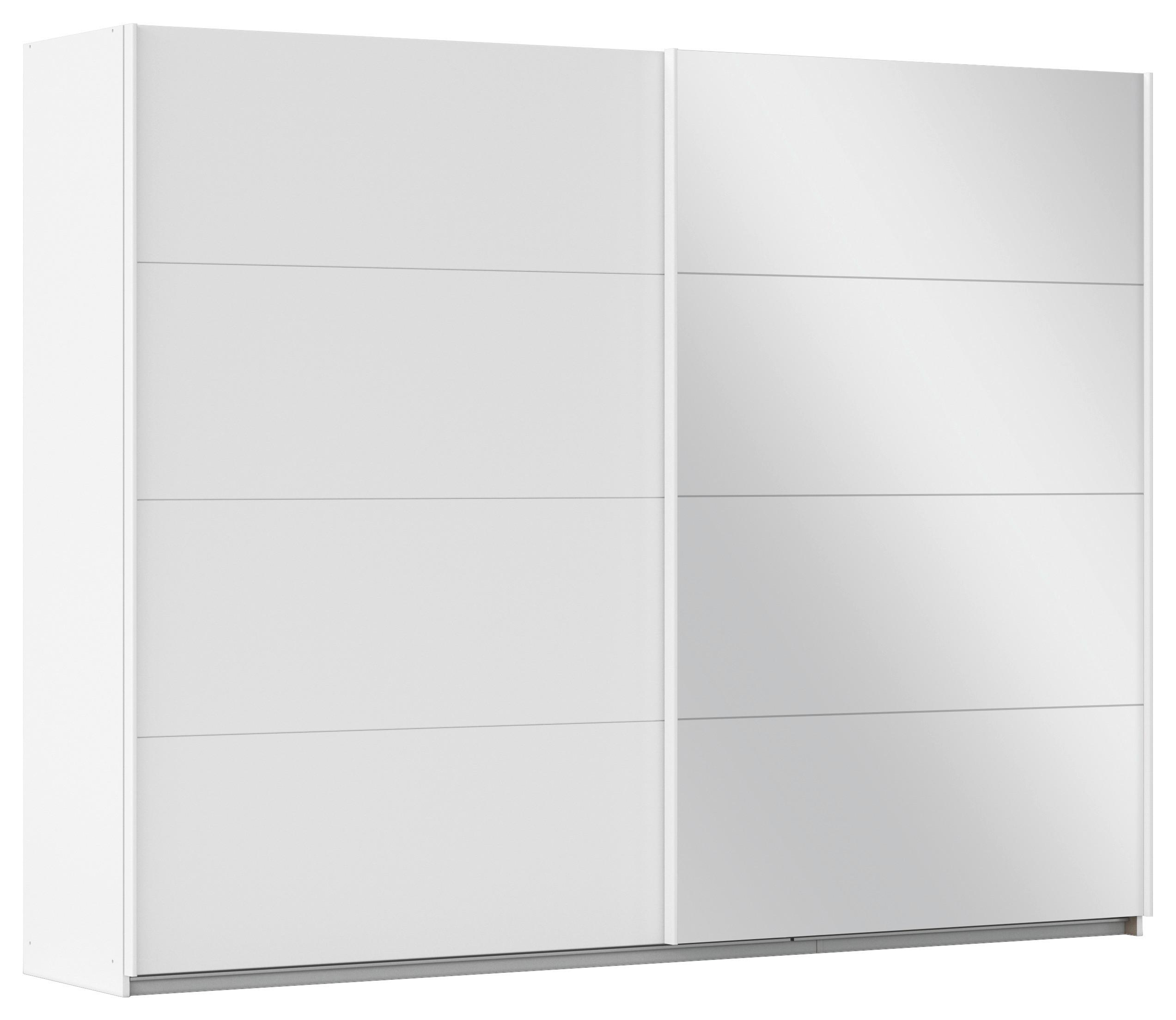 Schwebetürenschrank Scala Weiß B: 271 Cm - Weiß, MODERN, Holzwerkstoff (271/210/57cm) - Rauch Möbel