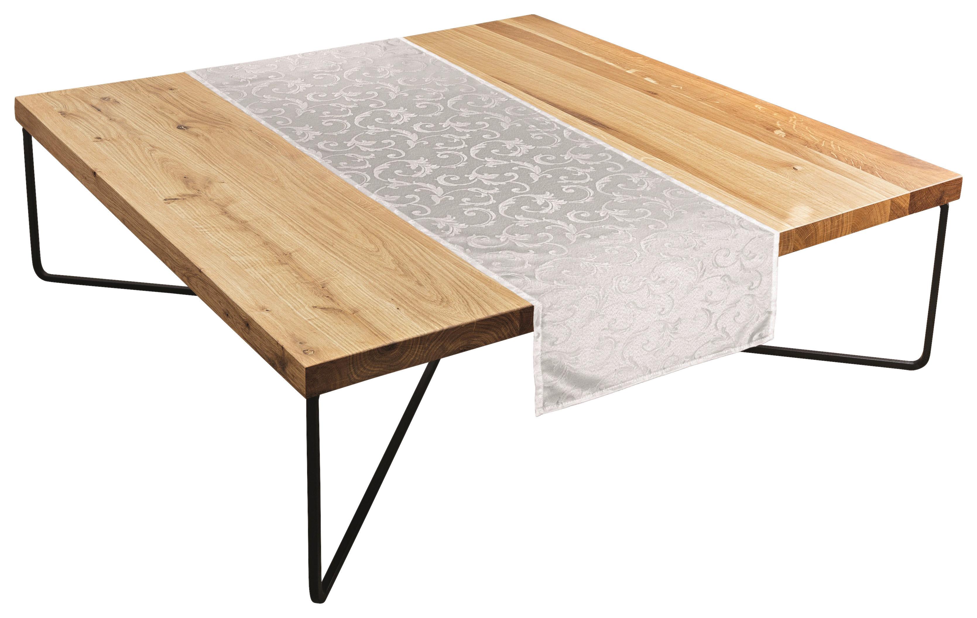 Tischläufer Anita - Weiß, MODERN, Textil (40/140cm) - Luca Bessoni