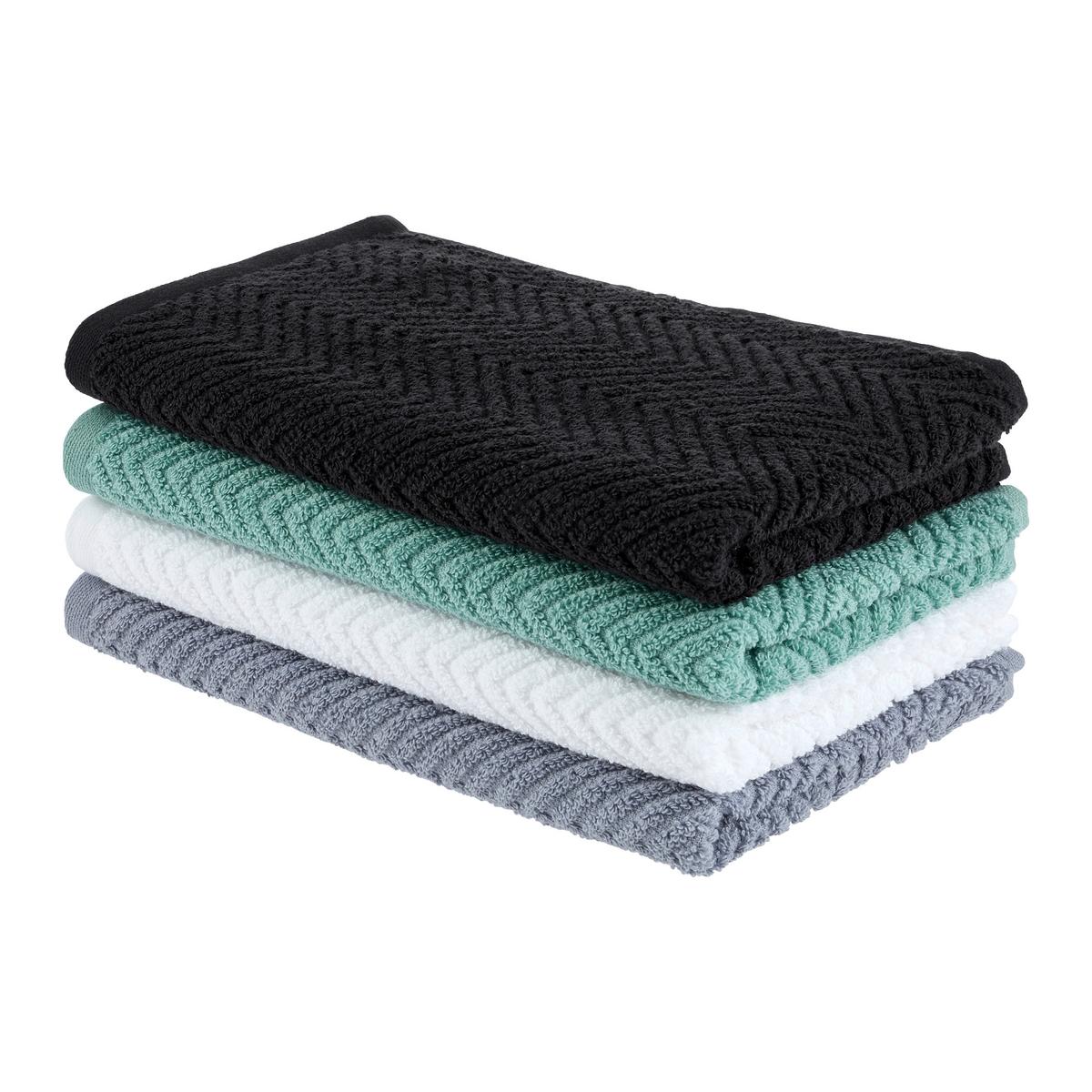 RUČNÍK PRO HOSTY OCEAN - černá, Moderní, textil (30/50cm) - Premium Living