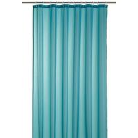 SPRCHOVÝ ZÁVĚS Uni, 180/200cm, modrá - modrá, Konvenční, textil (180/200cm) - Modern Living