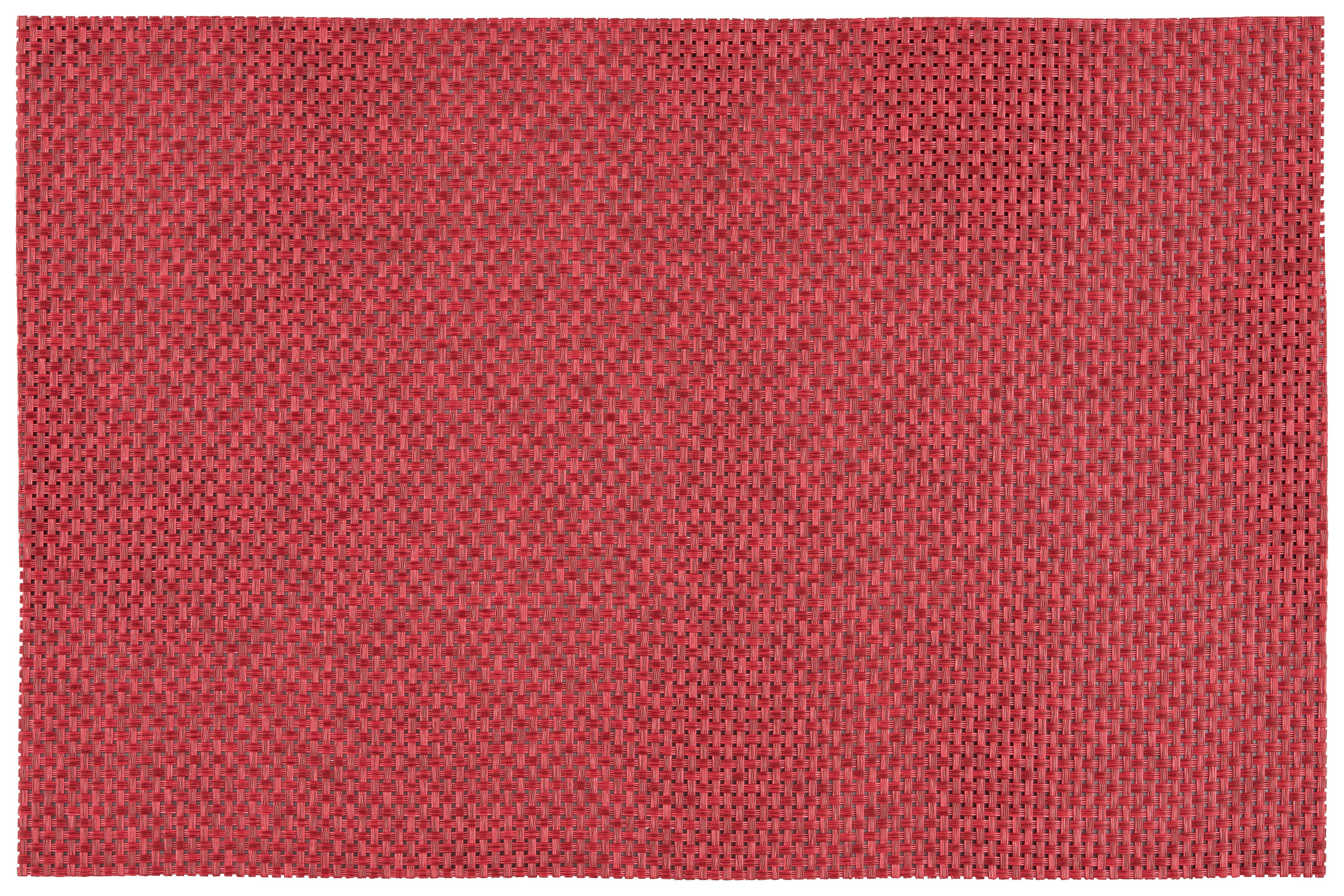 Prostírání Stefan, 45/30cm, Červená - červená, plast (45/30cm) - Modern Living