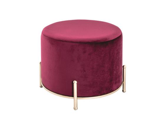 Hocker Stool D: ca. 48 cm Samt - Goldfarben, Basics, Holzwerkstoff/Textil (48/40cm) Hocker Stool D: ca. 48 cm Samt - Goldfarben, Basics, Holzwerkstoff/Textil (48/40cm)