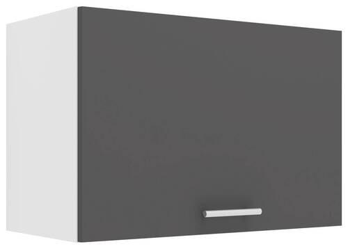 Küchenoberschrank Esilo 60 cm Anthrazit/Weiß 1 Klappe