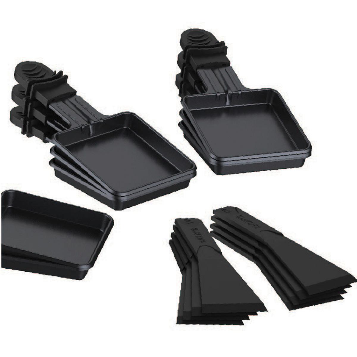 Raclette-grill B-Kitchen Grill 950 - Edelstahlfarben/Schwarz, Basics, Kunststoff/Stein (44,8/14,5/22,7cm)
