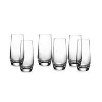 Gläserset 6er Set Glas - Transparent, Basics, Glas (7,9/16,5cm) - Echtwerk