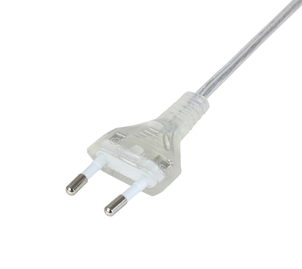 STOLNÁ LAMPA ILKA - biela/chrómová, Modern, kov/plast (27/12/35cm) - Mömax