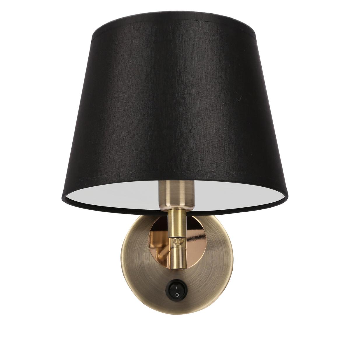 Bilderleuchte 21-27597 Ibis - Schwarz/Bronzefarben, KONVENTIONELL, Kunststoff/Metall (20/29/25cm)