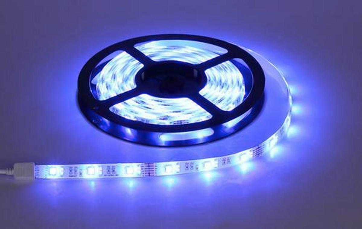 Led-streifen Eduard Farbwechsler Mit Fernbedienung - Basics, Kunststoff (500cm) - Globo