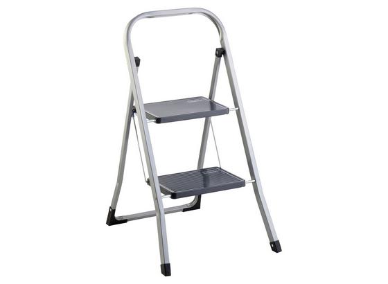 Sklápacie Schodíky Bill - čierna, Konvenčný, kov (42/88cm) Sklápacie Schodíky Bill - čierna, Konvenčný, kov (42/88cm)