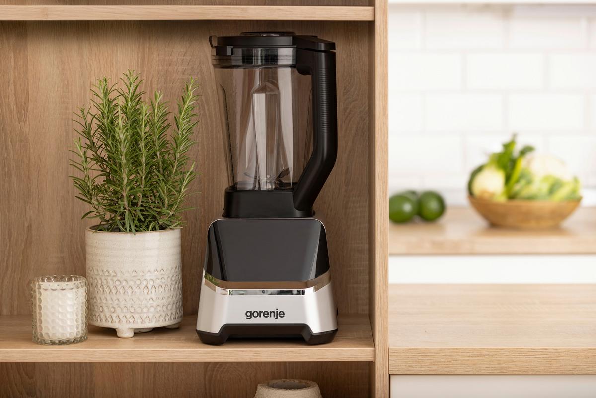 STANDMIXER 1500W, 2 Liter - Edelstahlfarben, Basics, Kunststoff/Metall (19,2/43,2/24cm) - Gorenje