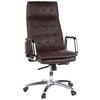 Chefsessel Villa Braun Bis 120 Kg - Braun, Basics, Leder/Kunststoff (60/130/48cm) - MID.YOU