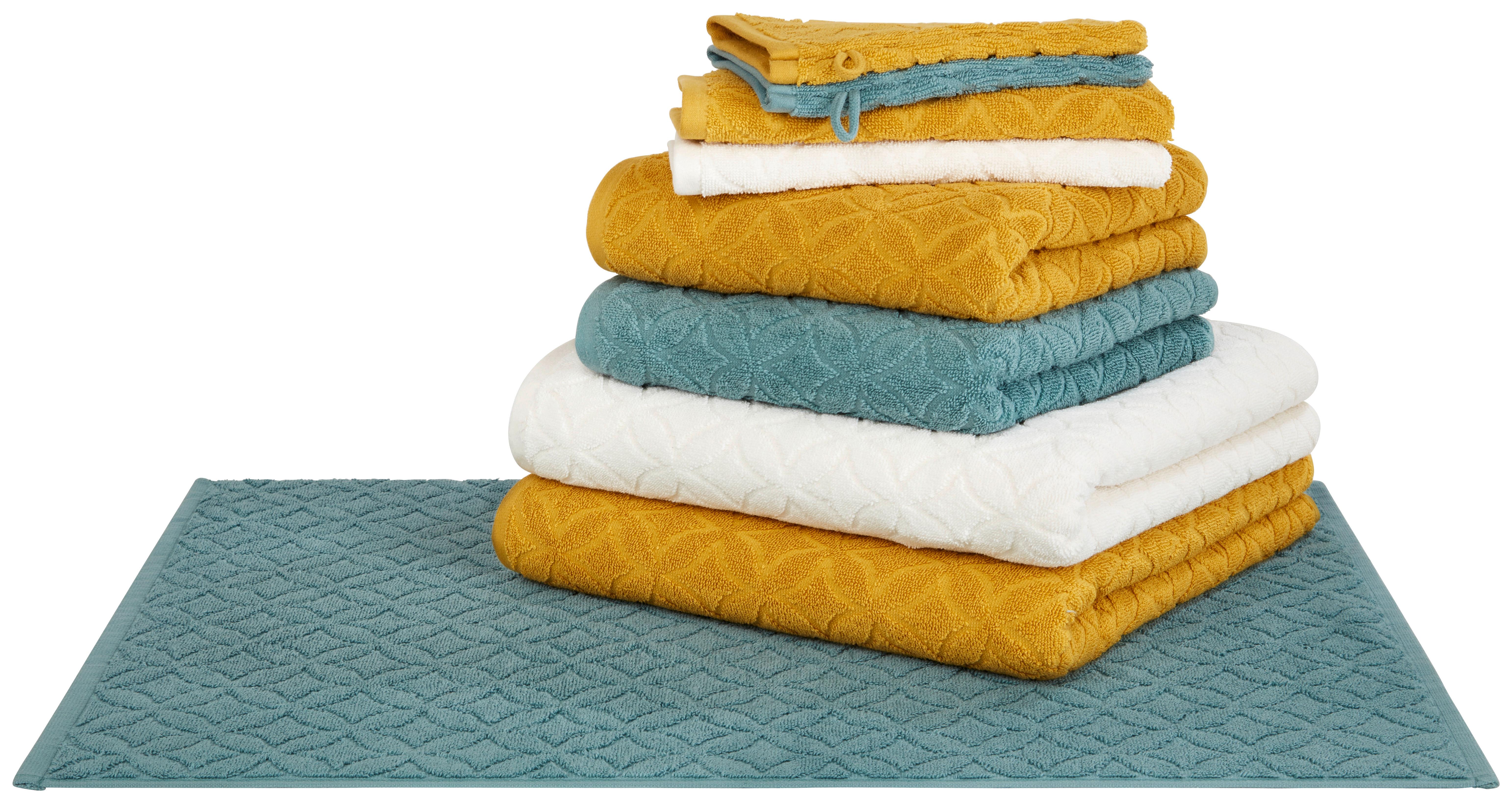 UTERÁK NA RUKY Naime, 50/100cm, žltá - žltá, Lifestyle, textil (50/100cm) - Modern Living