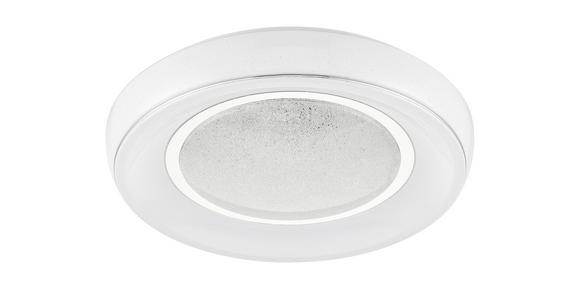 LED-Deckenleuchte Beatrice Ø 49 cm mit Fernbedienung - Weiß, MODERN, Kunststoff/Metall (49/9cm) - Luca Bessoni